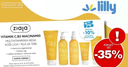 Lilly ZIAJA VITAMIN C:B3 16-22.12.2024.