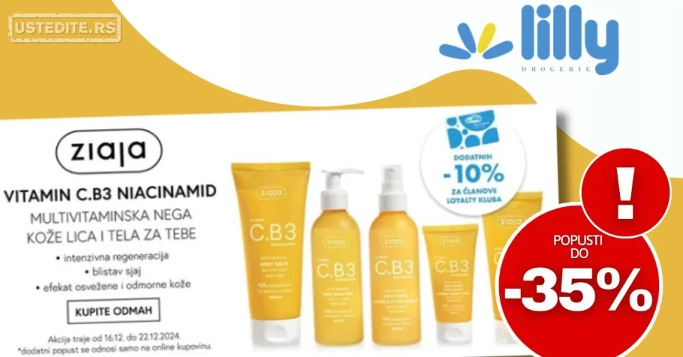 Lilly ZIAJA VITAMIN C:B3 16-22.12.2024.
