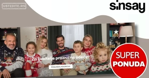 Sinsay PRAZNIČNA ODEĆA decembar 2024.
