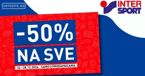 Intersport SNIŽENJE 26-28.12.2024.
