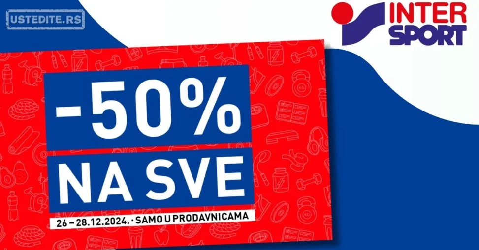 Intersport SNIŽENJE 26-28.12.2024.