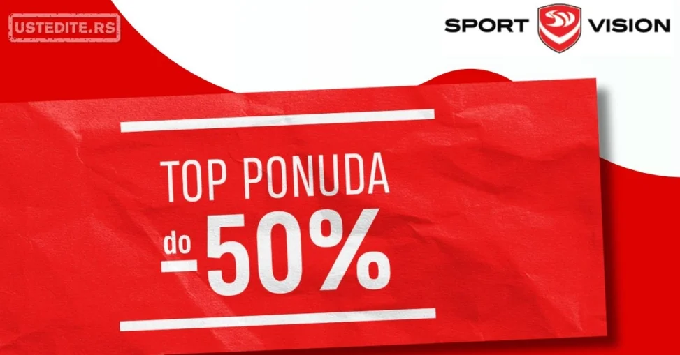 Sport Vision SEZONSKO SNIŽENJE 25.12.2024-22.2.2025.