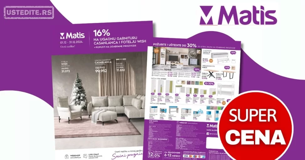 Matis katalog DECEMBAR 2024.
