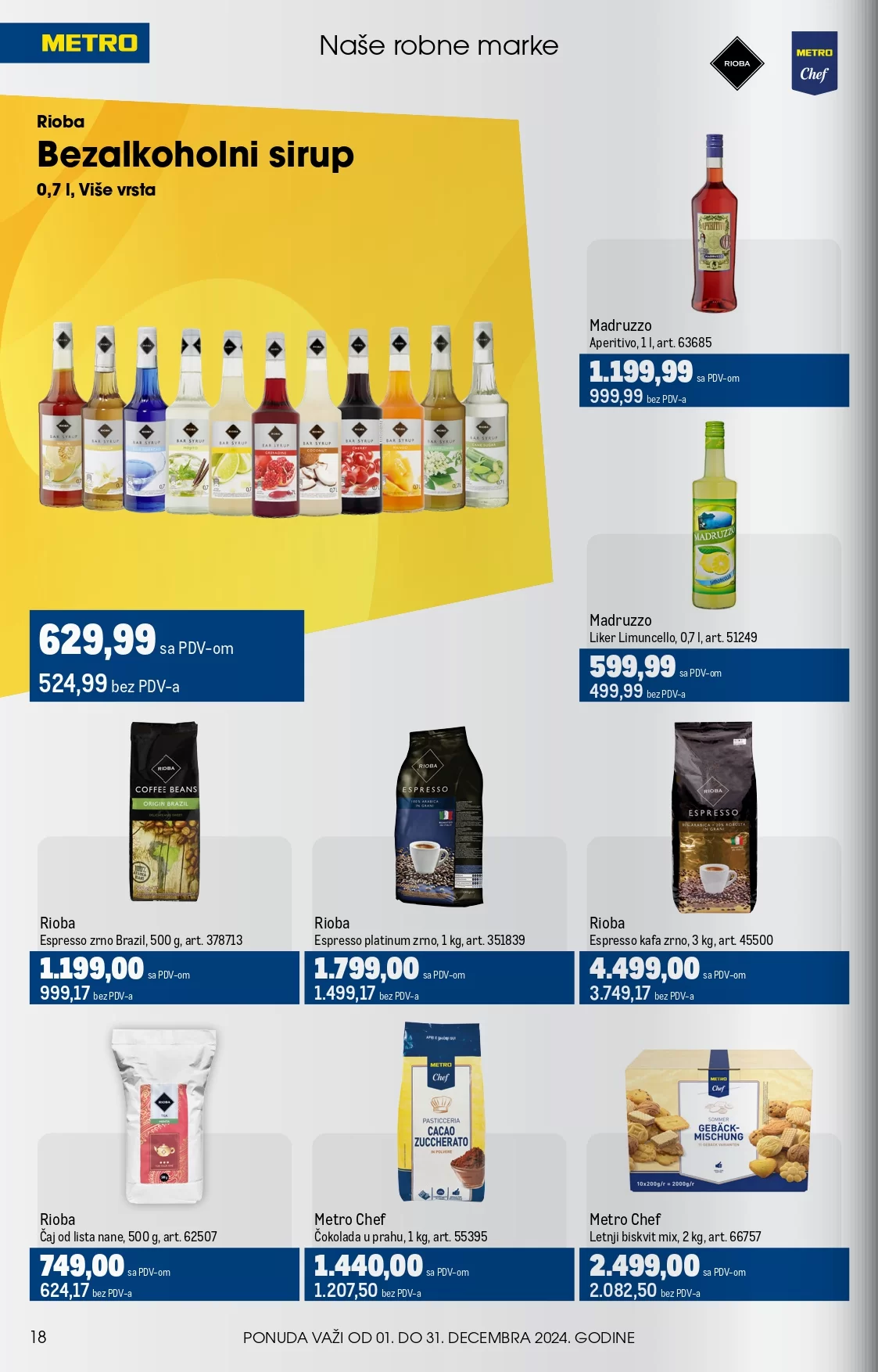Metro katalog UGOSTITELJI 1-31.12.2024.