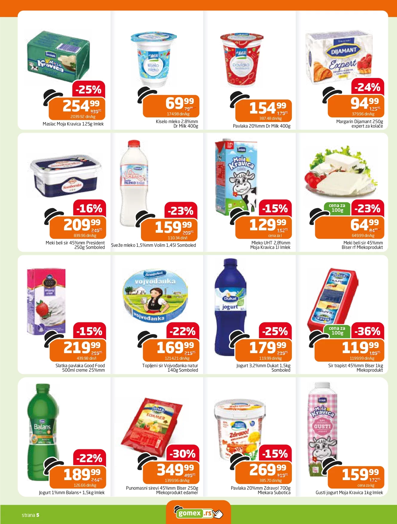 Gomex katalog AKCIJE IZ ŠEŠIRA 4-17.12.2024.