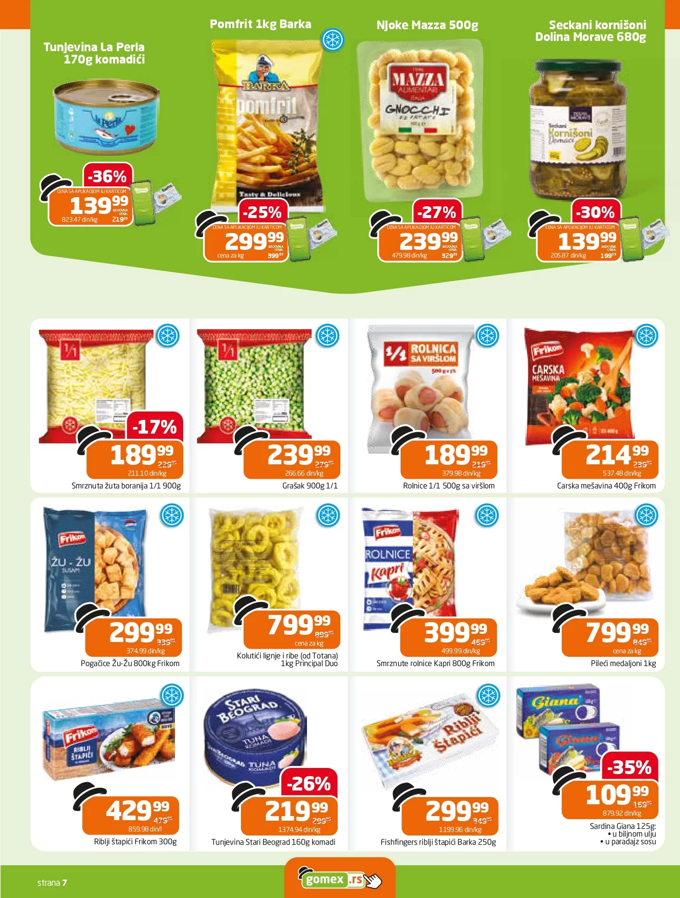 Gomex katalog AKCIJE IZ ŠEŠIRA 4-17.12.2024.