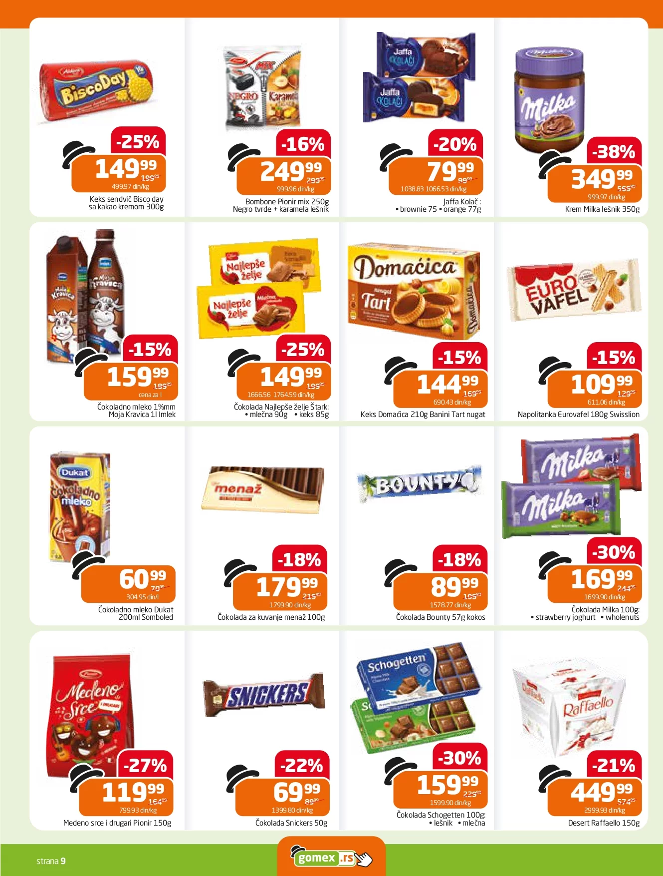 Gomex katalog AKCIJE IZ ŠEŠIRA 4-17.12.2024.