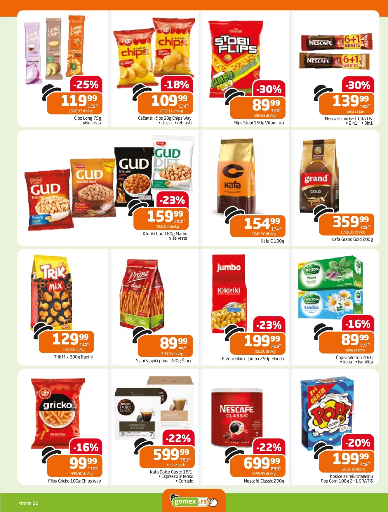 Gomex katalog AKCIJE IZ ŠEŠIRA 4-17.12.2024.