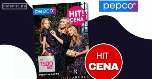 Pepco PRAZNIČNE HALJINE decembar 2024.