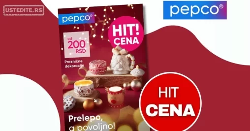 Pepco PRAZNIČNE DEKORACIJE decembar 2024.