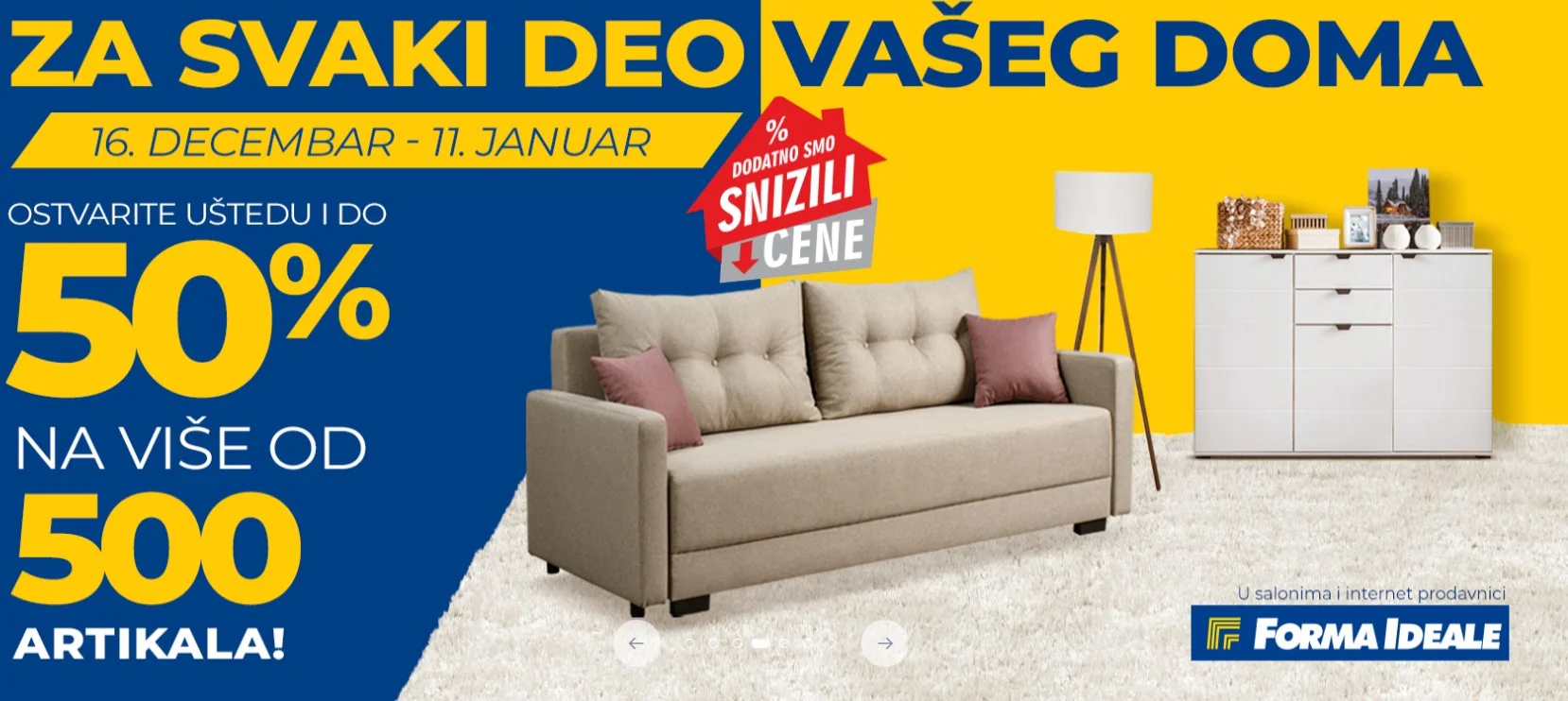 Forma Ideale SNIŽENJE 16.12.2024-11.1.2025.