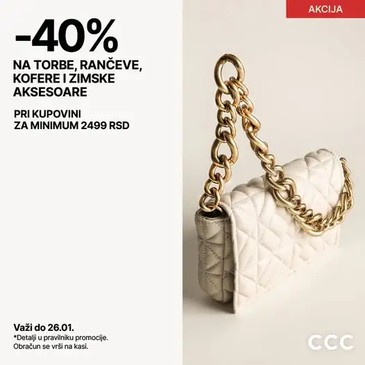 CCC AKCIJA - sinženje do 26.1.2025.