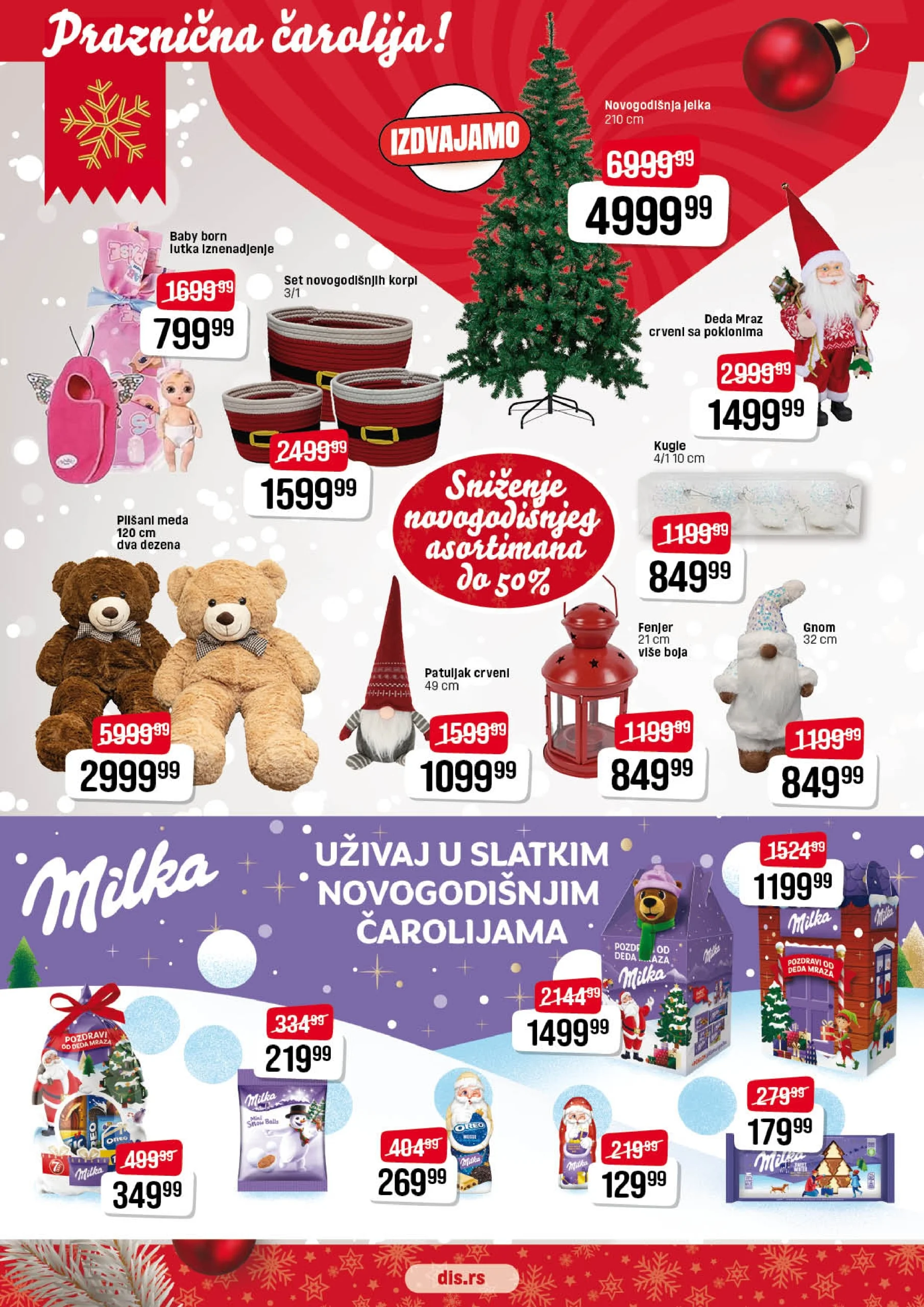 Dis PRAZNIČNA ČAROLIJA 19.12.2024-1.1.2025.