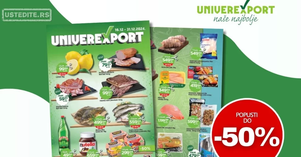 Univerexport katalog 16-31.12.2024.