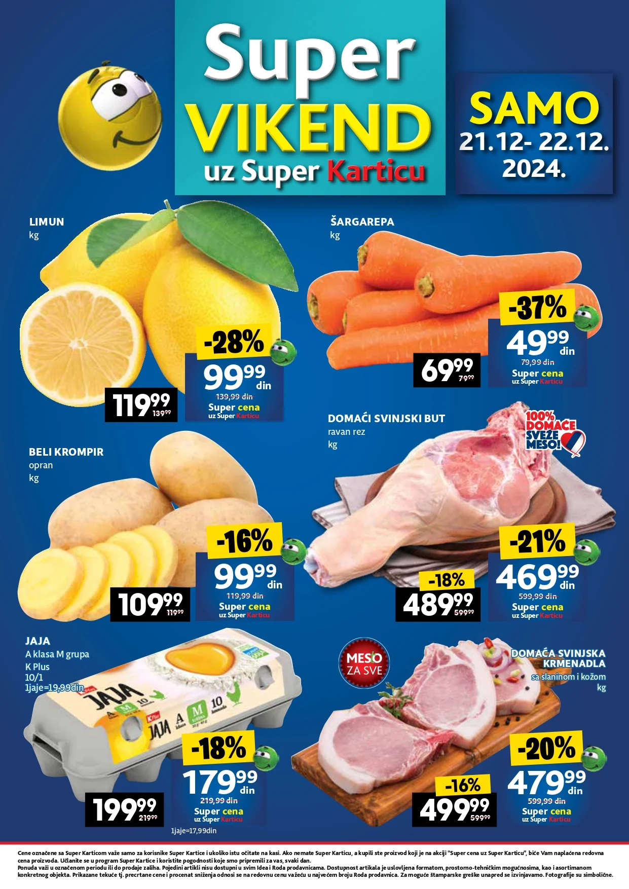 Idea VIKEND AKCIJA 21-22.12.2024.