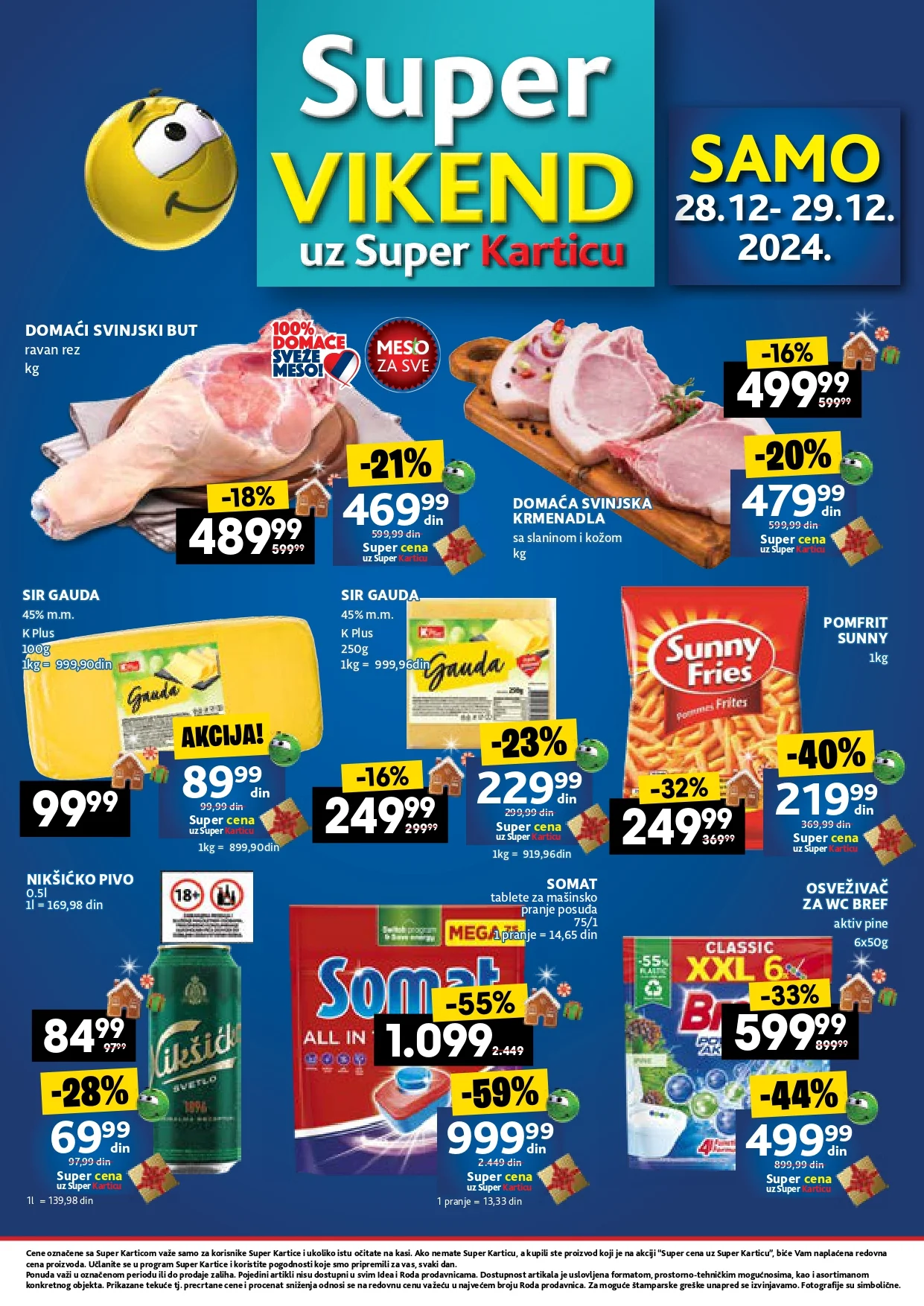Idea VIKEND AKCIJA 28-29.12.2024.