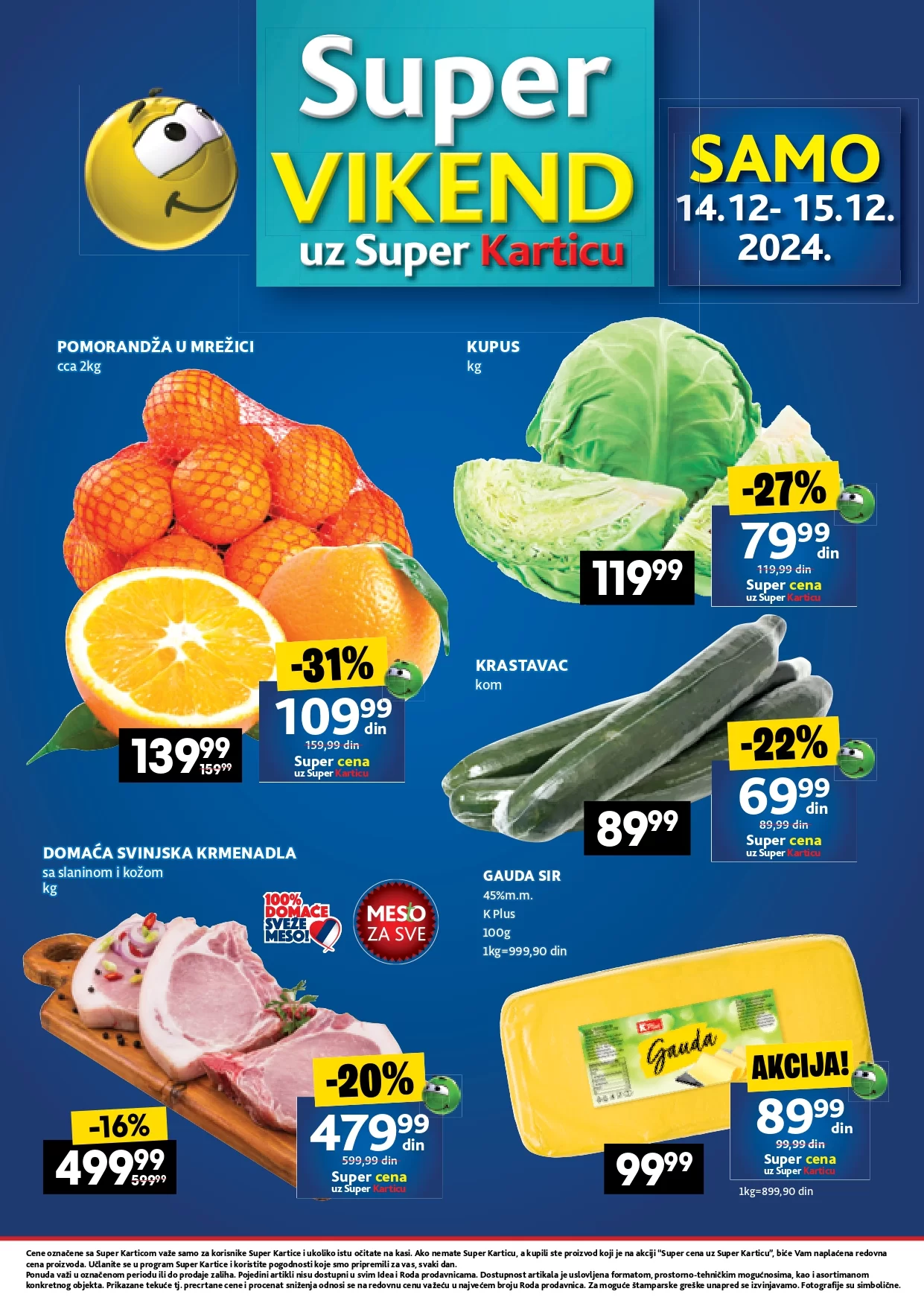 Idea VIKEND AKCIJA 14-15.12.2024.
