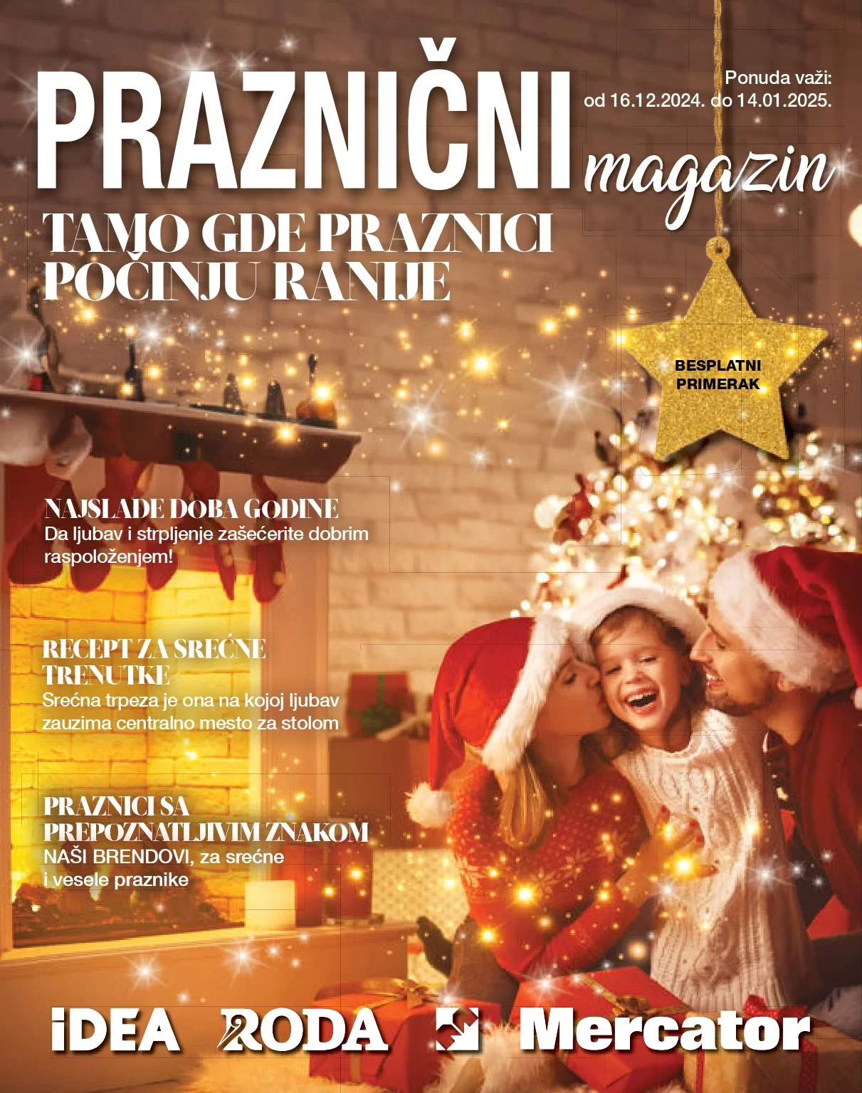 Roda & Idea katalog PRAZNIČNI 16.12.2024-14.1.2025. 
