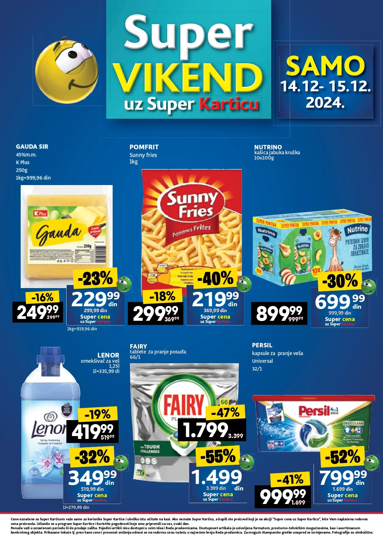 Idea VIKEND AKCIJA 14-15.12.2024.