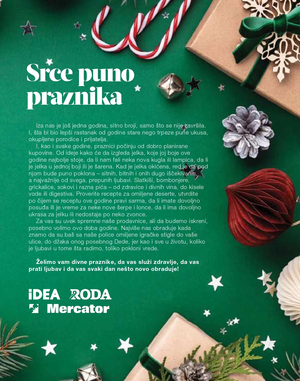 Roda & Idea katalog PRAZNIČNI 16.12.2024-14.1.2025. 