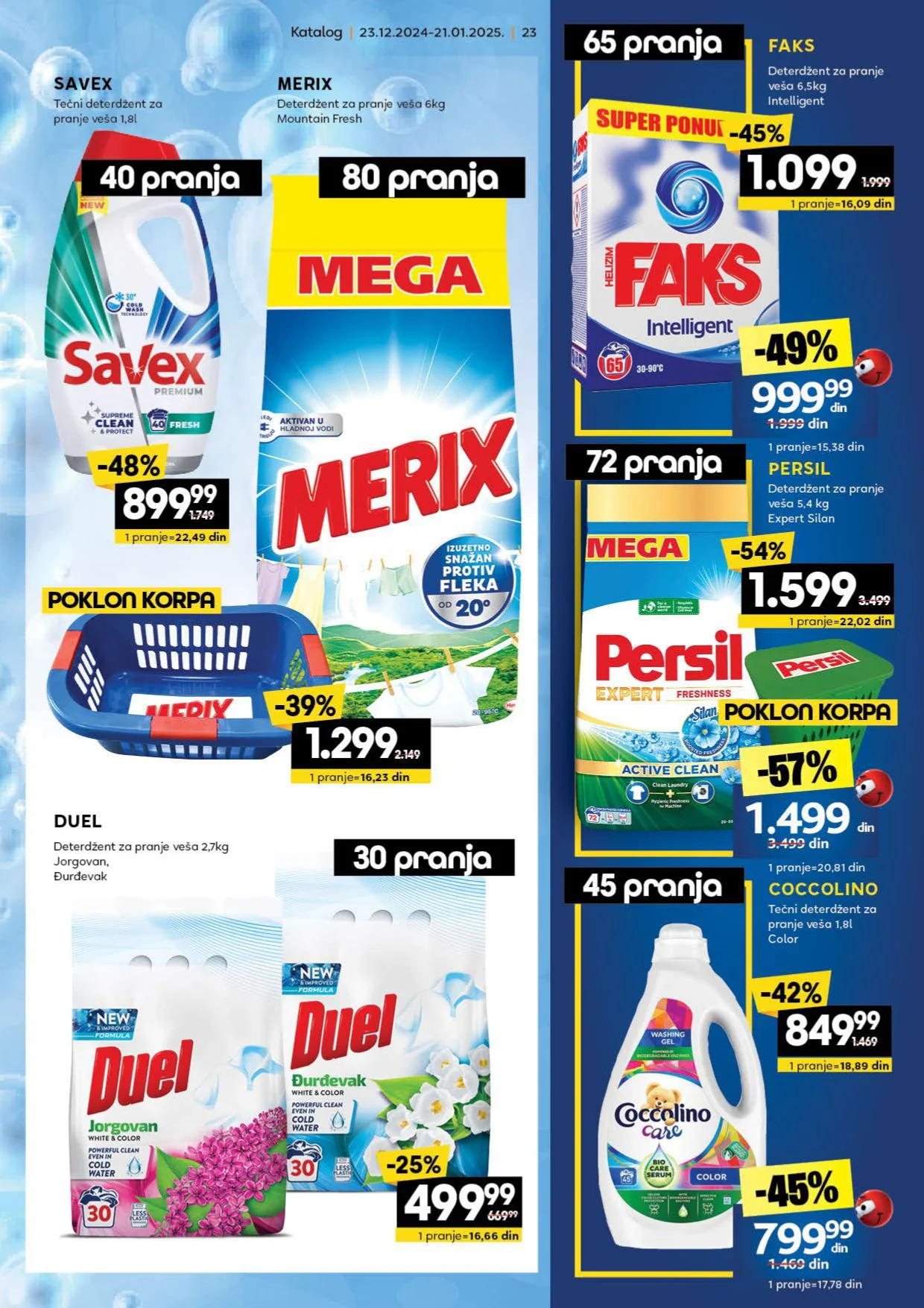 Roda & Idea katalog NEPREHRANA 23.12.2024-21.1.2025.