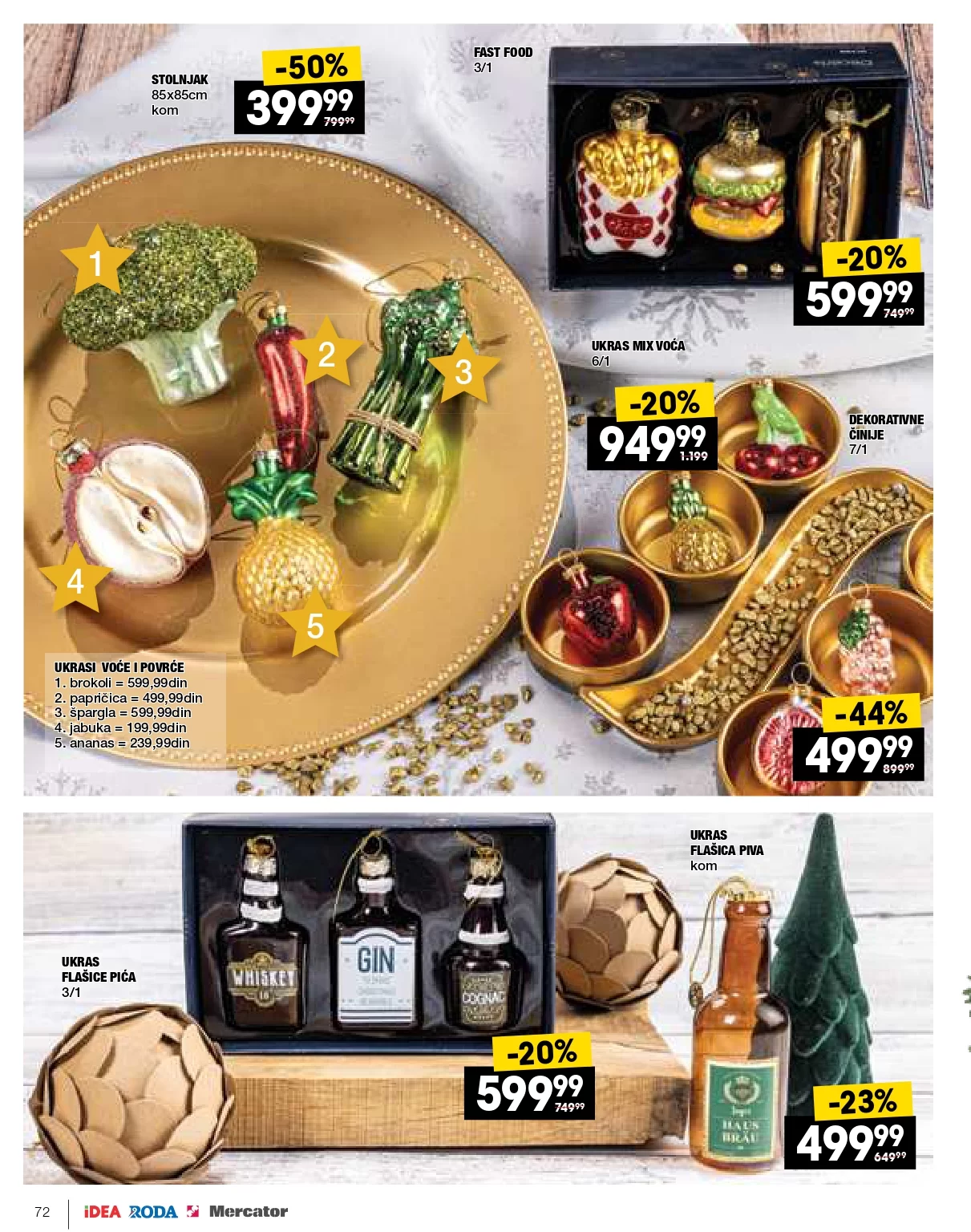 Roda & Idea katalog PRAZNIČNI 16.12.2024-14.1.2025. 