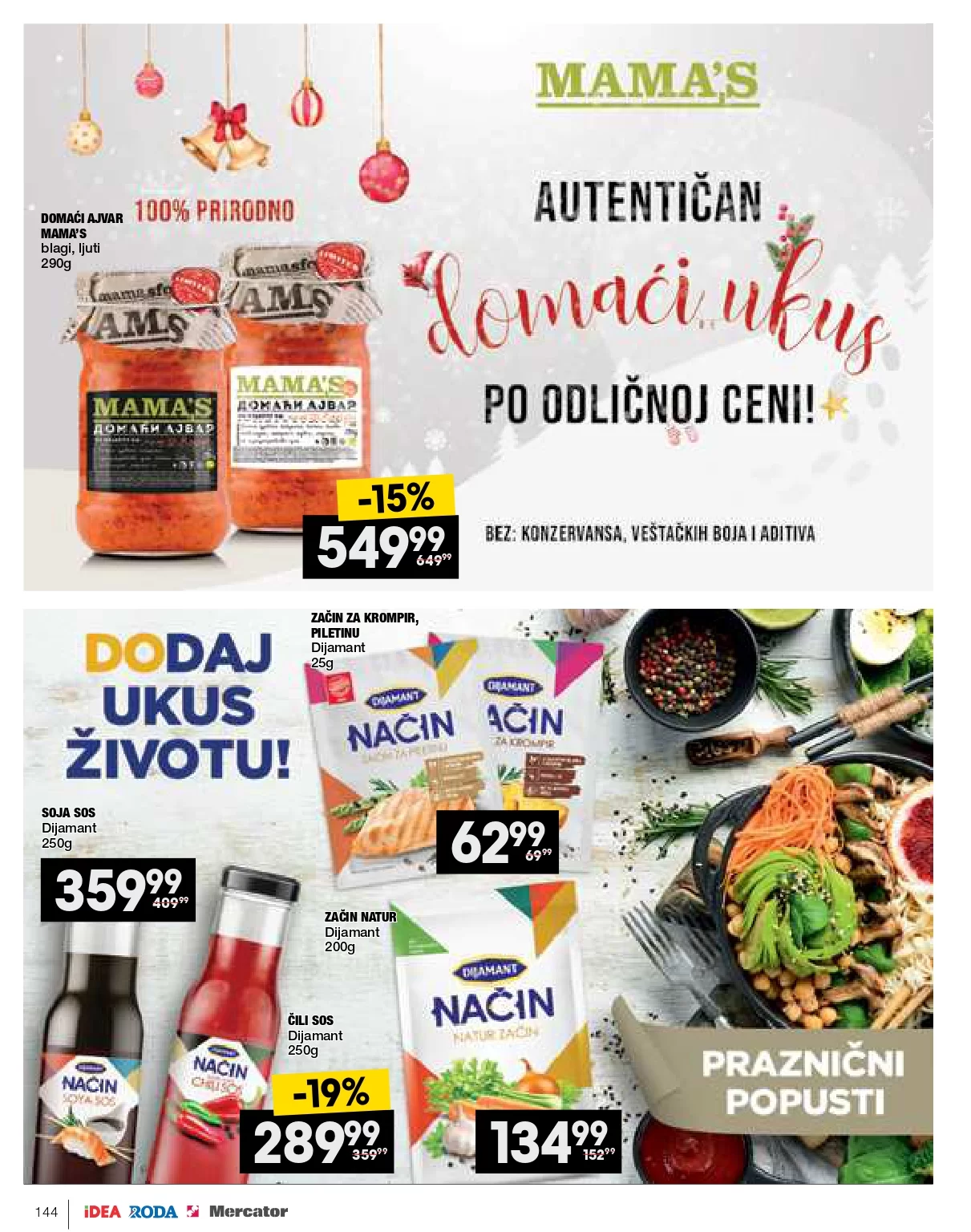 Roda & Idea katalog PRAZNIČNI 16.12.2024-14.1.2025. 