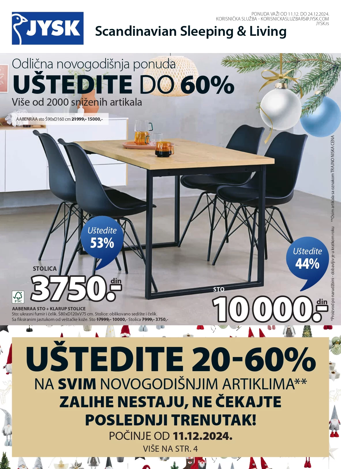Jysk katalog 11-24.12.2024.