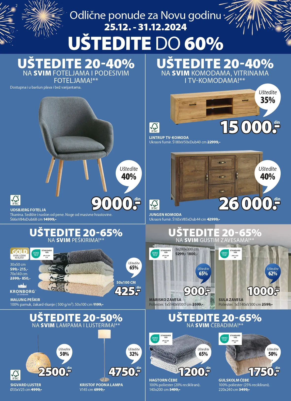 Jysk katalog 25.12.2024-7.1.2025.
