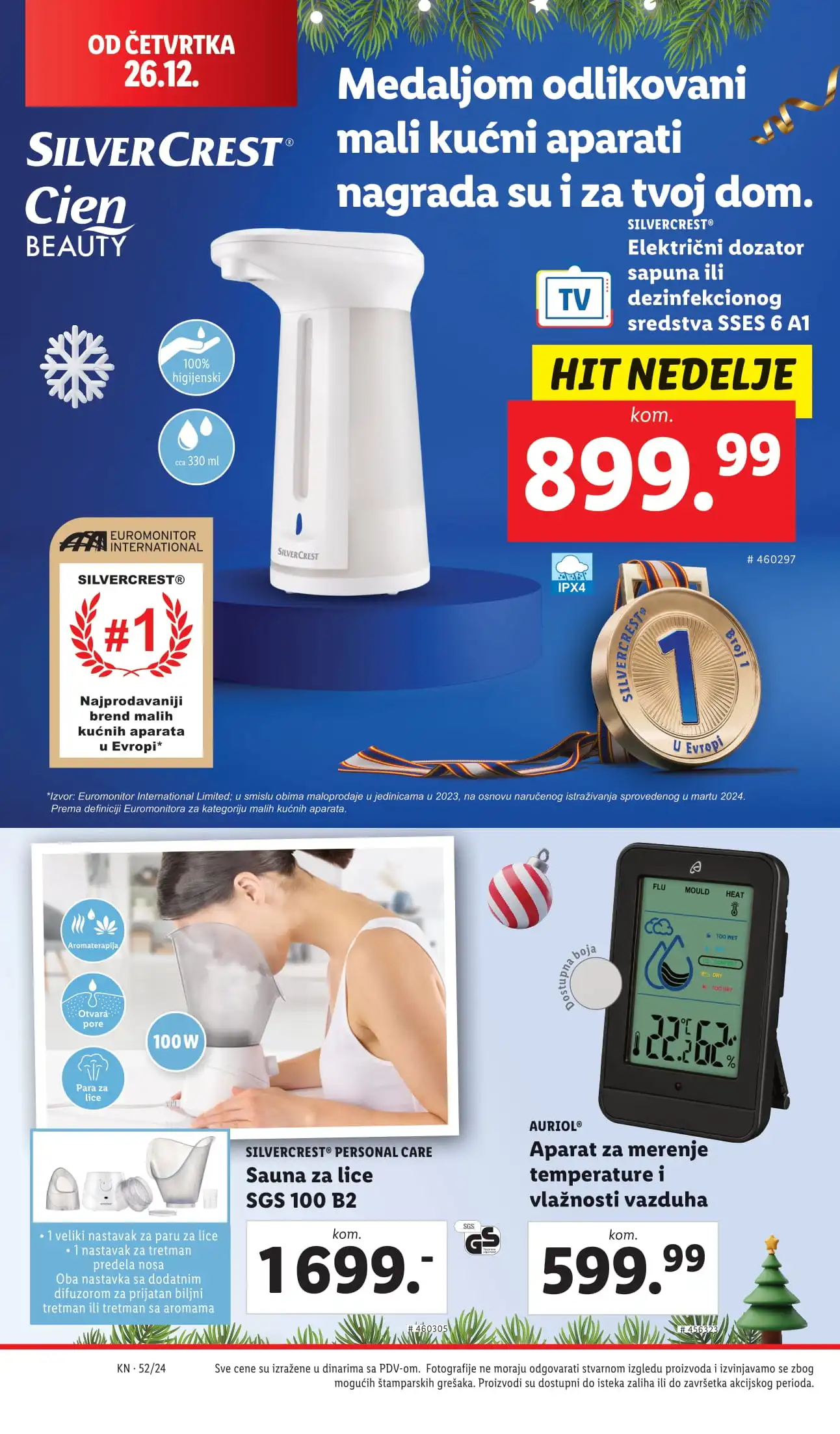 Lidl katalog NEPREHRANA 26-31.12.2024.