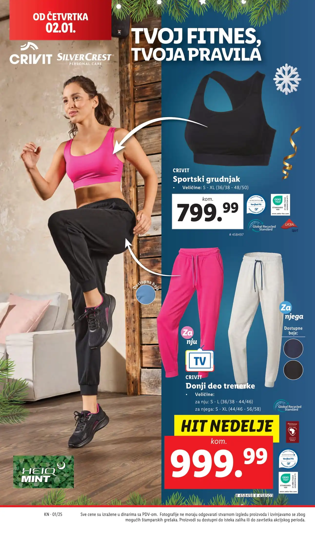 Lidl katalog NEPREHRANA 2-8.1.2025.