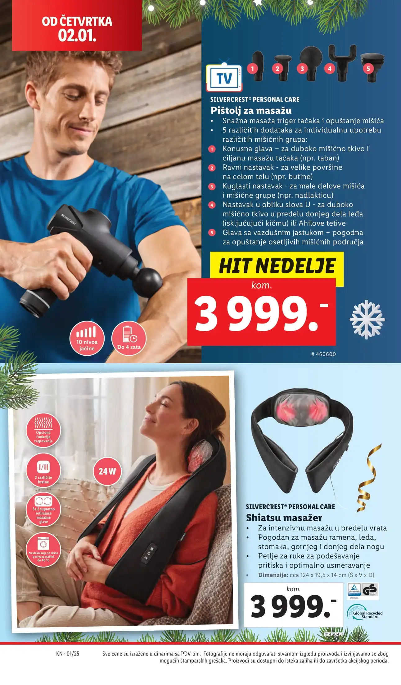 Lidl katalog NEPREHRANA 2-8.1.2025.