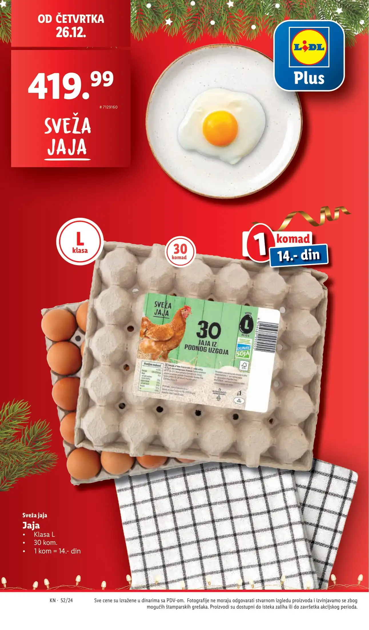 Lidl katalog PREHRANA 26-31.12.2024.