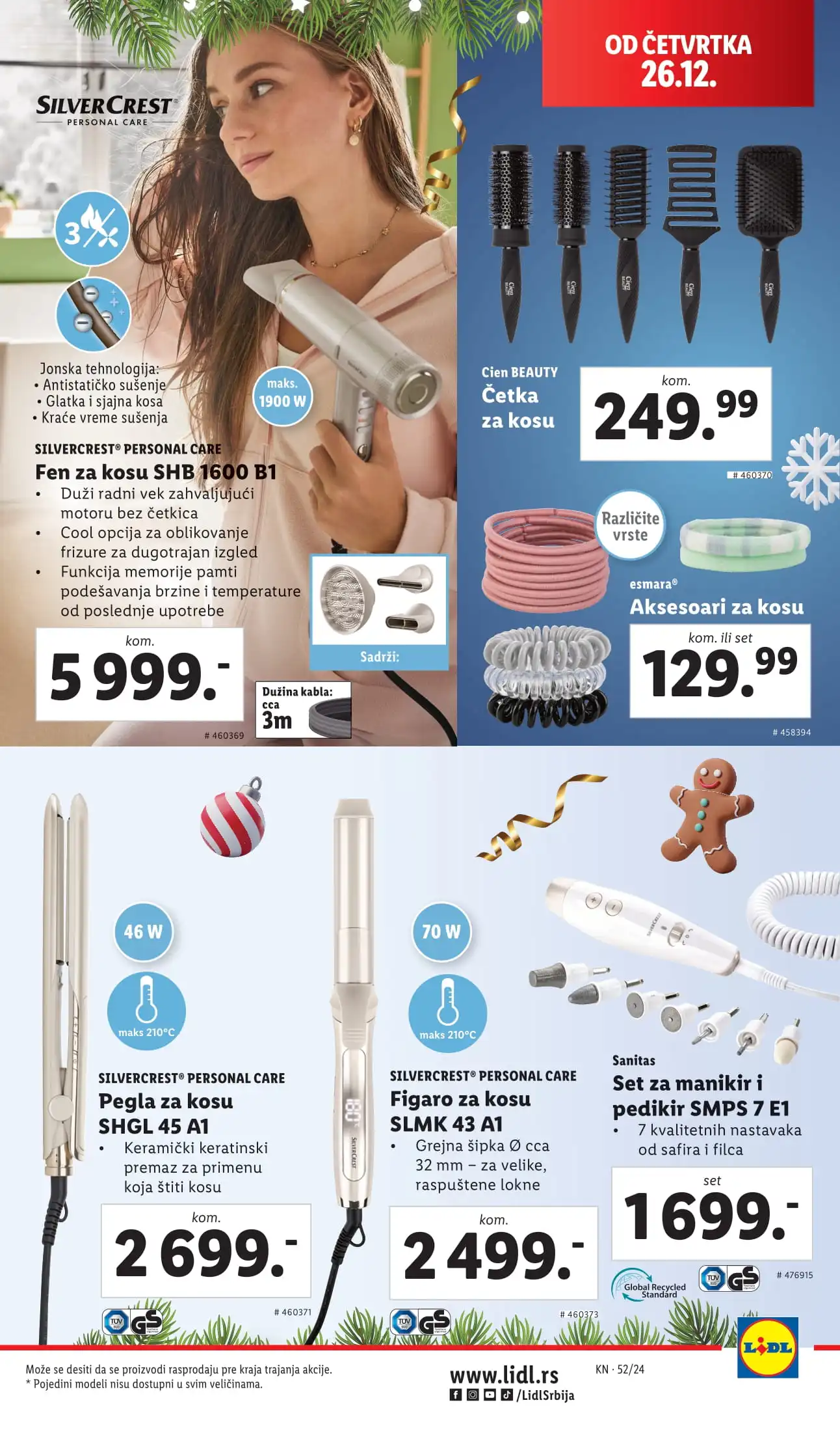 Lidl katalog NEPREHRANA 26-31.12.2024.