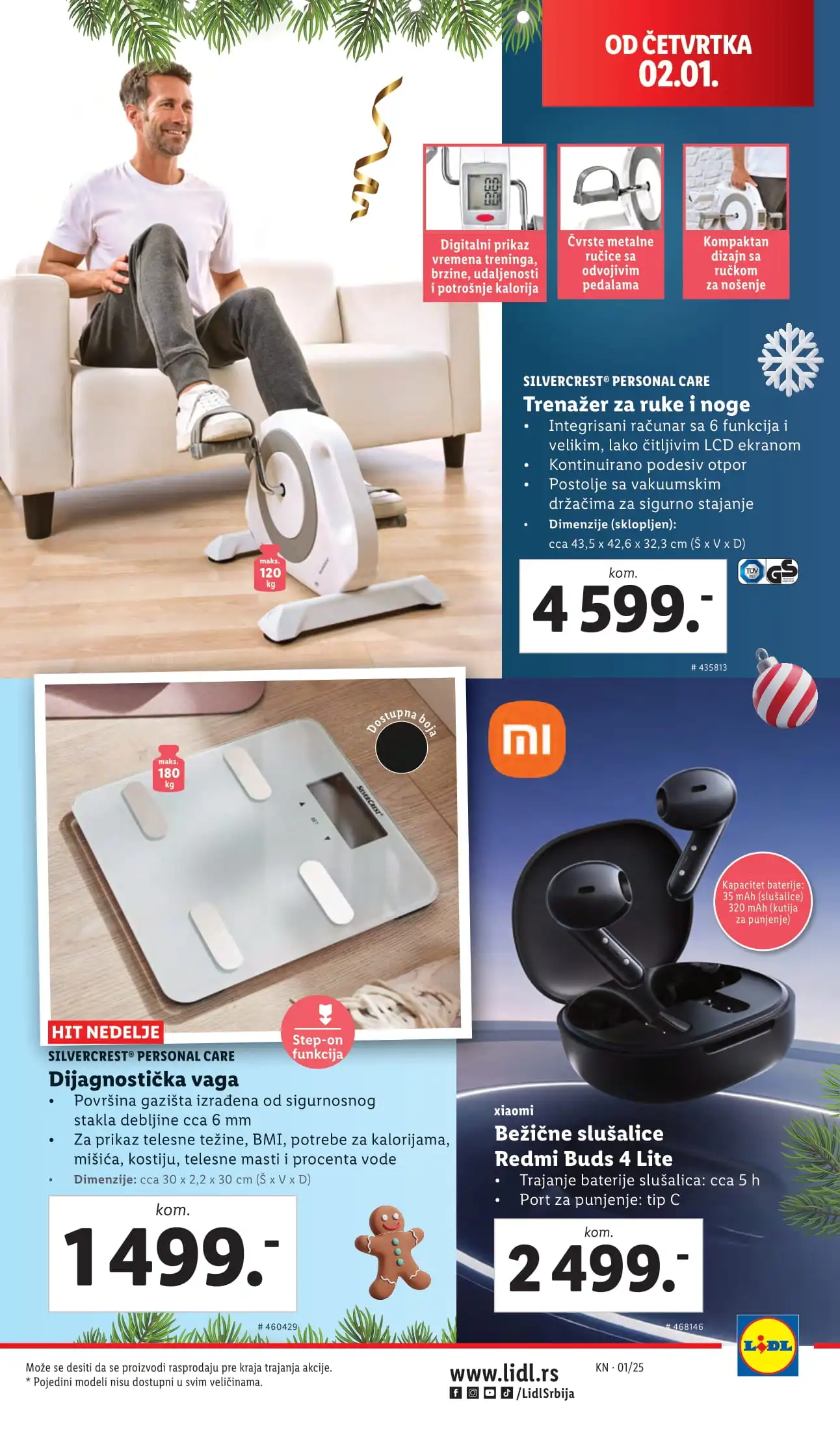 Lidl katalog NEPREHRANA 2-8.1.2025.
