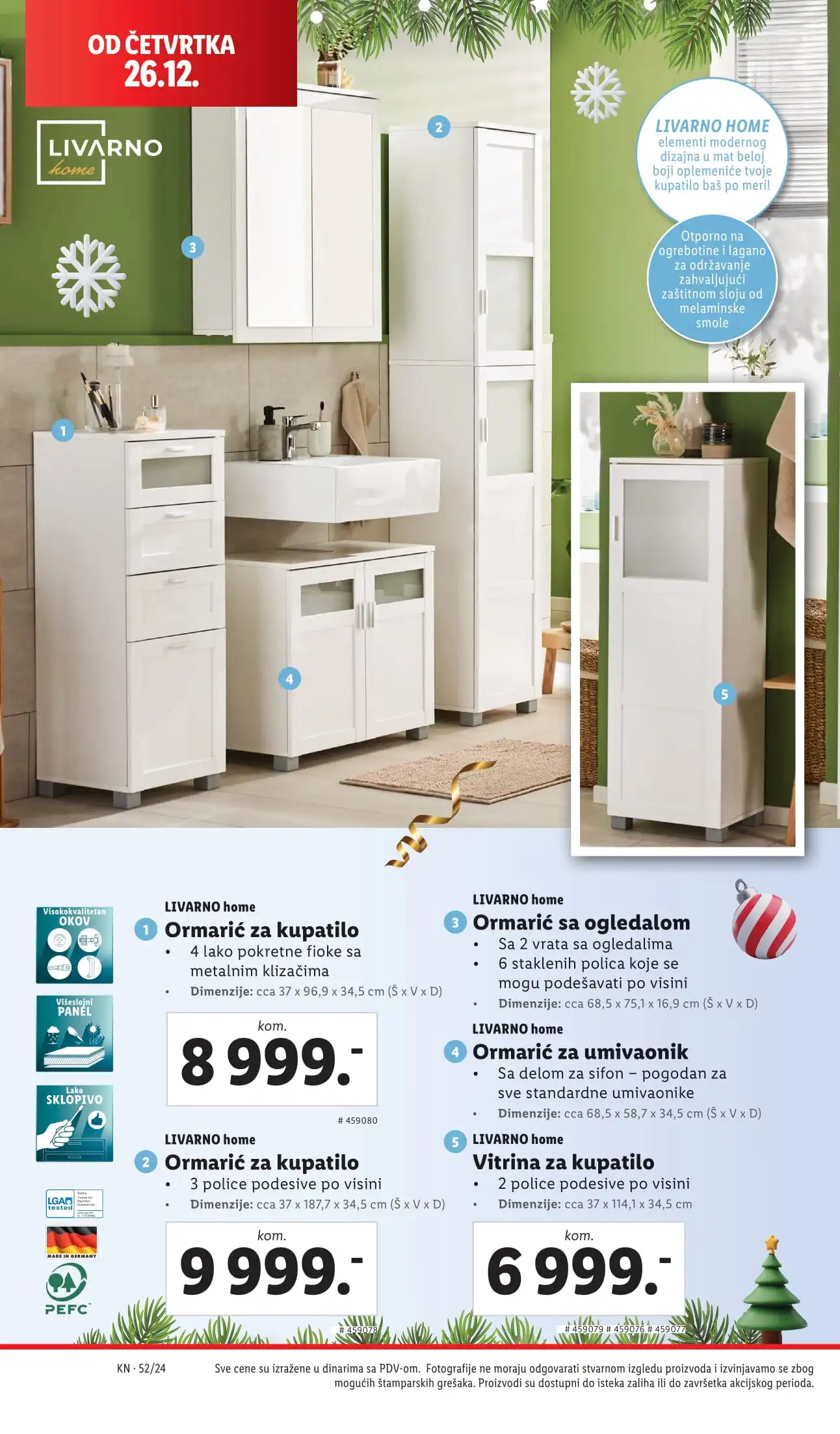 Lidl katalog NEPREHRANA 26-31.12.2024.