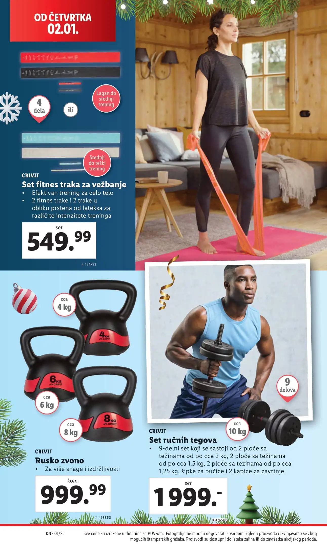 Lidl katalog NEPREHRANA 2-8.1.2025.