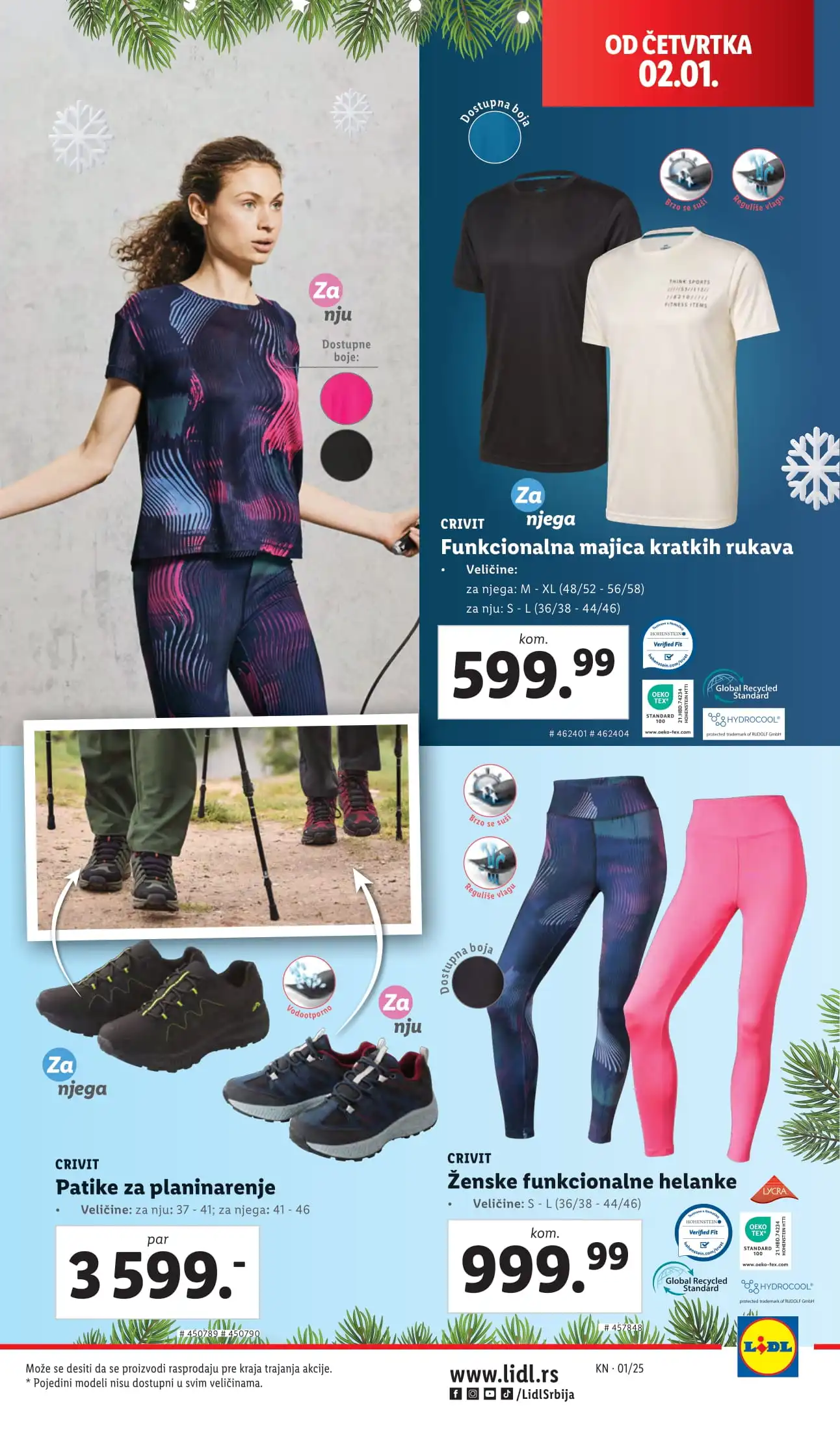 Lidl katalog NEPREHRANA 2-8.1.2025.