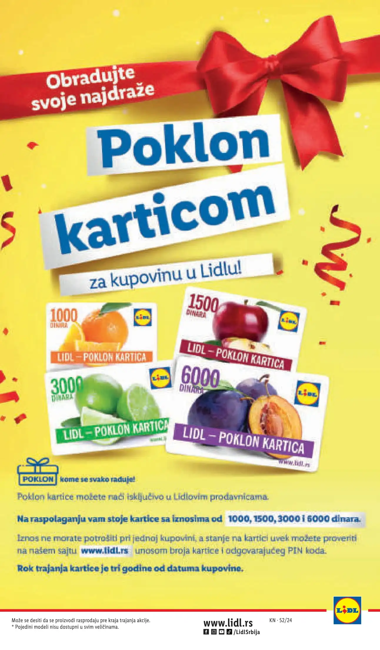Lidl katalog PREHRANA 26-31.12.2024.