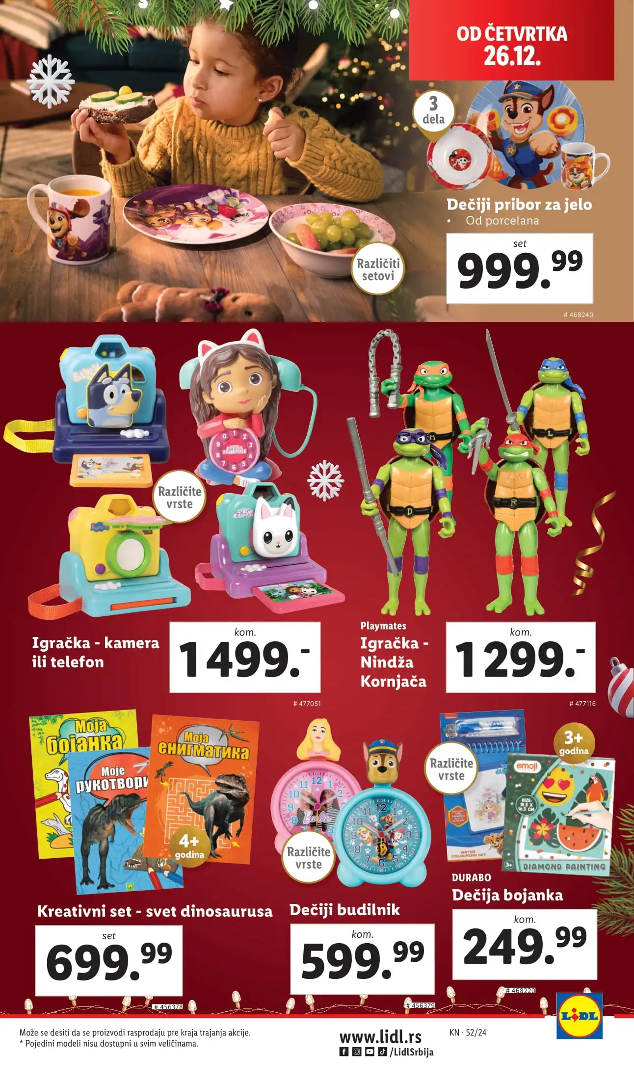 Lidl katalog NEPREHRANA 26-31.12.2024.
