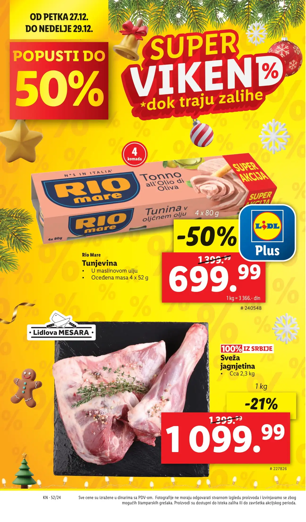 Lidl katalog NEPREHRANA 26-31.12.2024.