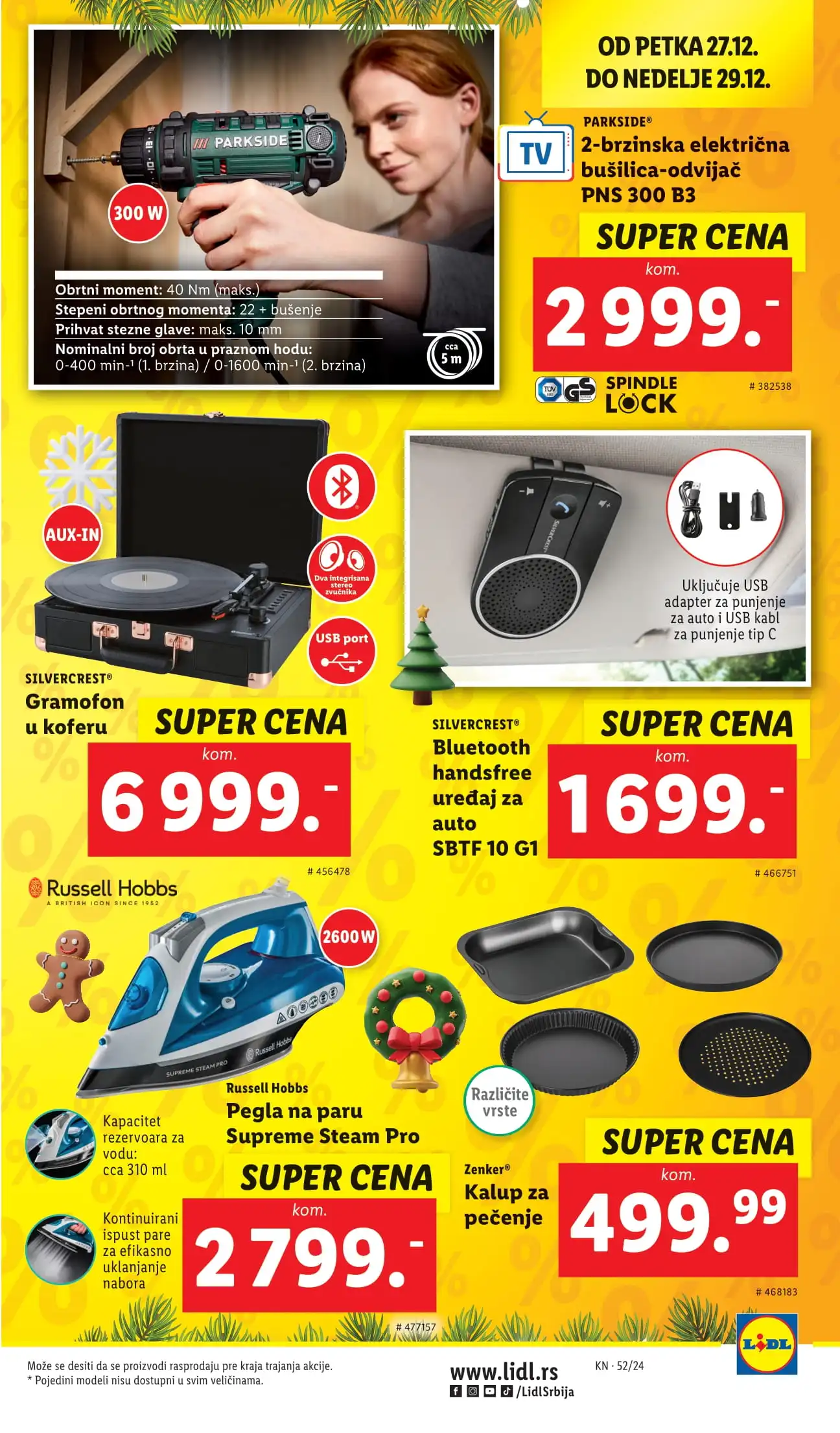 Lidl katalog NEPREHRANA 26-31.12.2024.