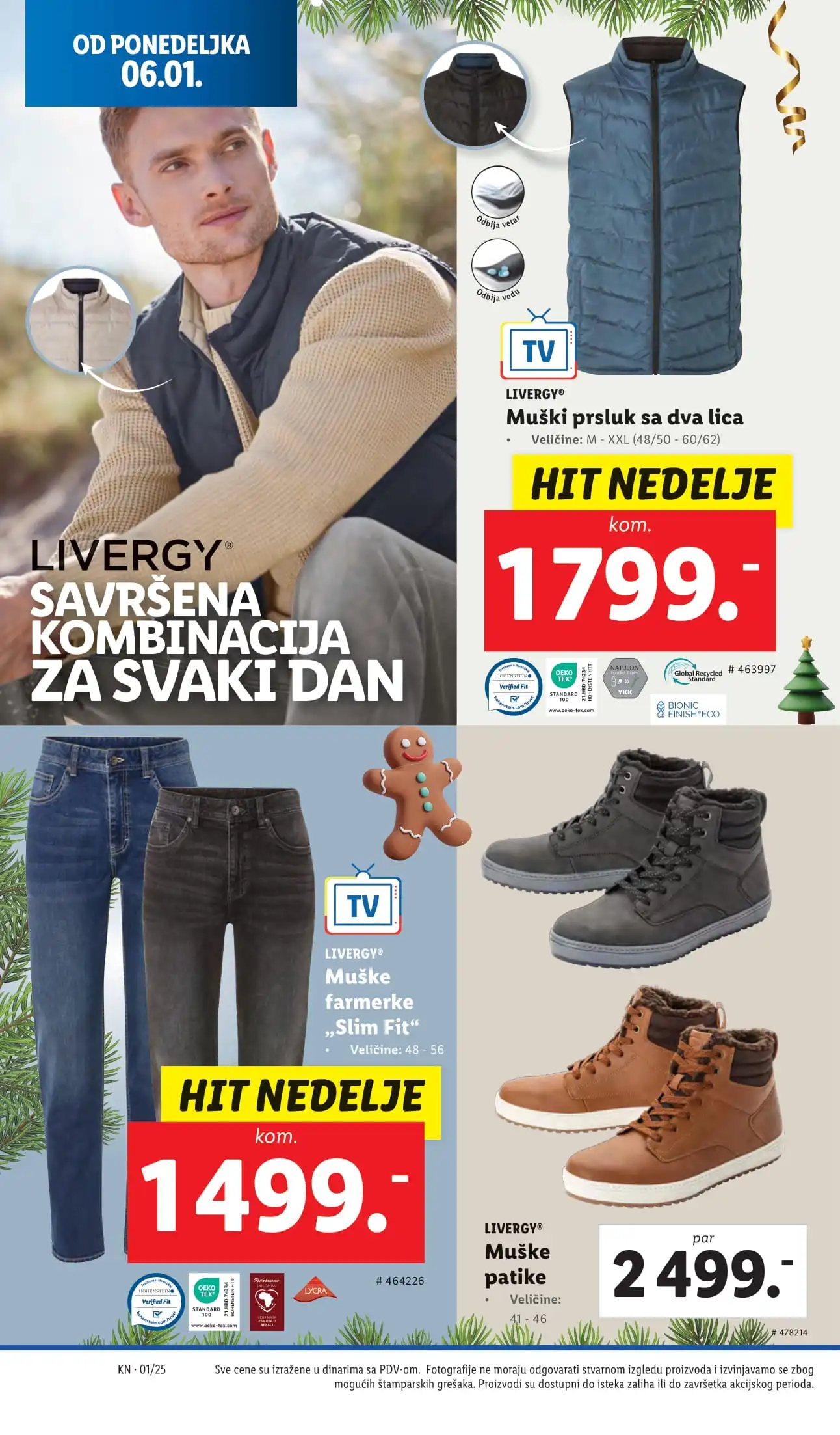 Lidl katalog NEPREHRANA 2-8.1.2025.