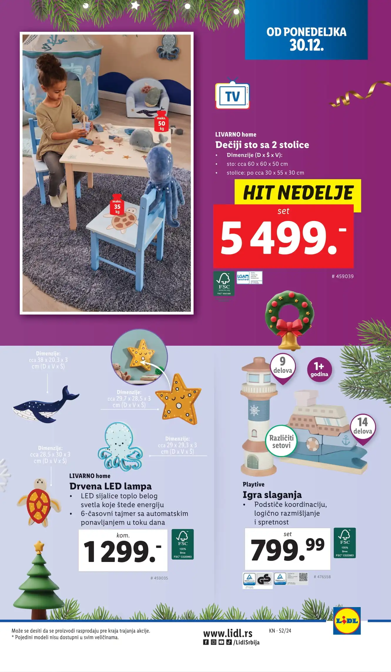 Lidl katalog NEPREHRANA 26-31.12.2024.