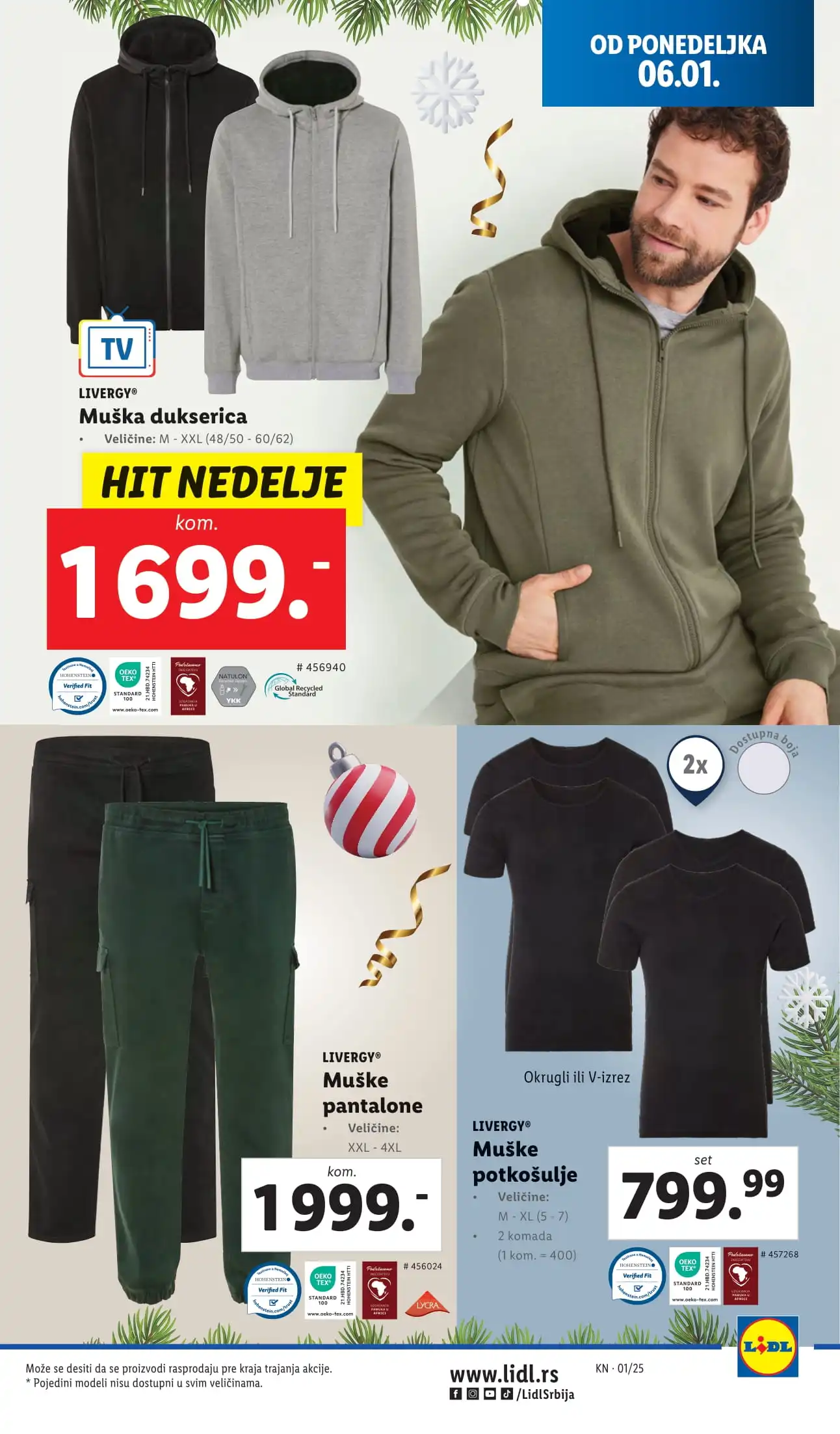 Lidl katalog NEPREHRANA 2-8.1.2025.