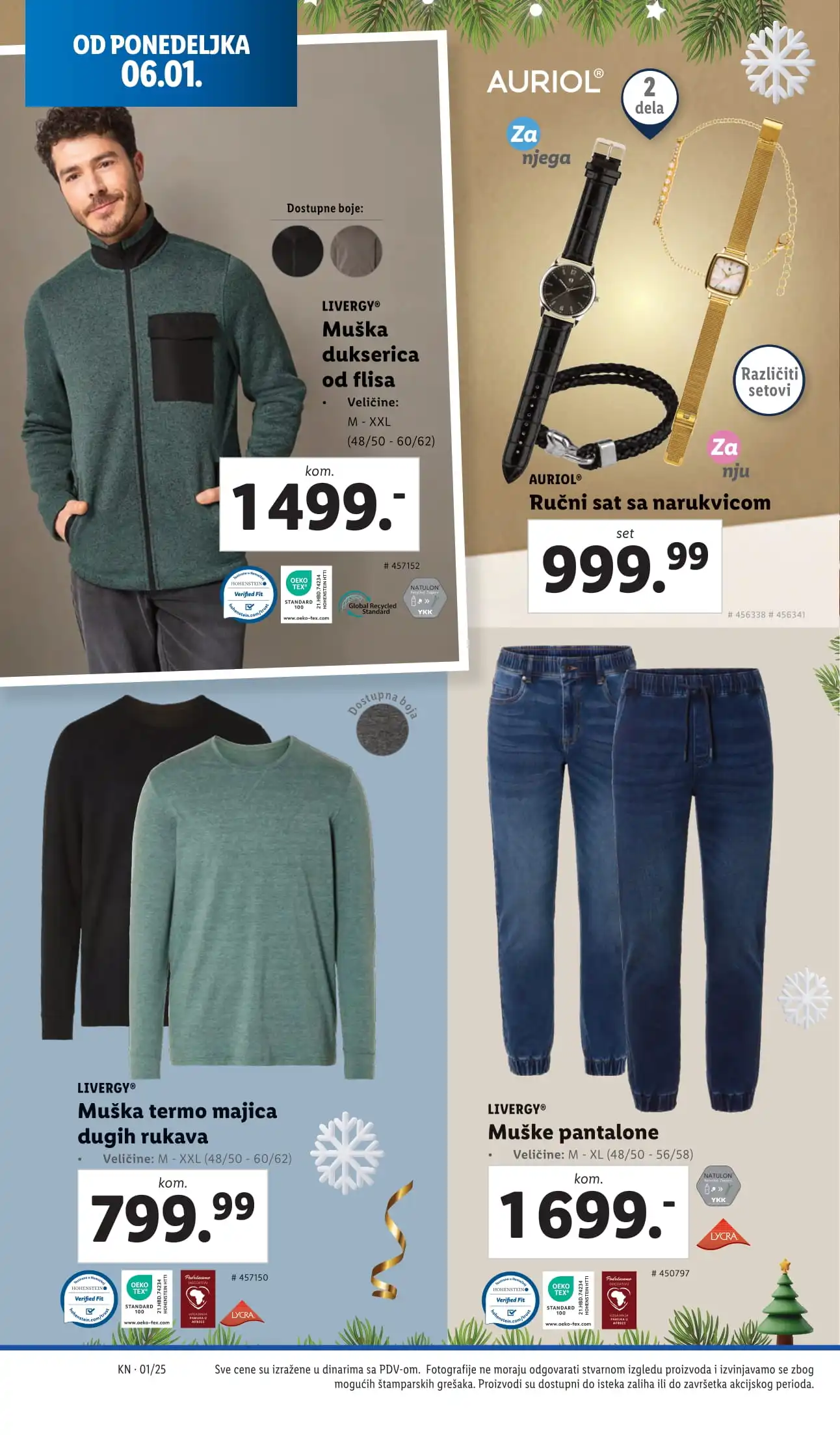 Lidl katalog NEPREHRANA 2-8.1.2025.
