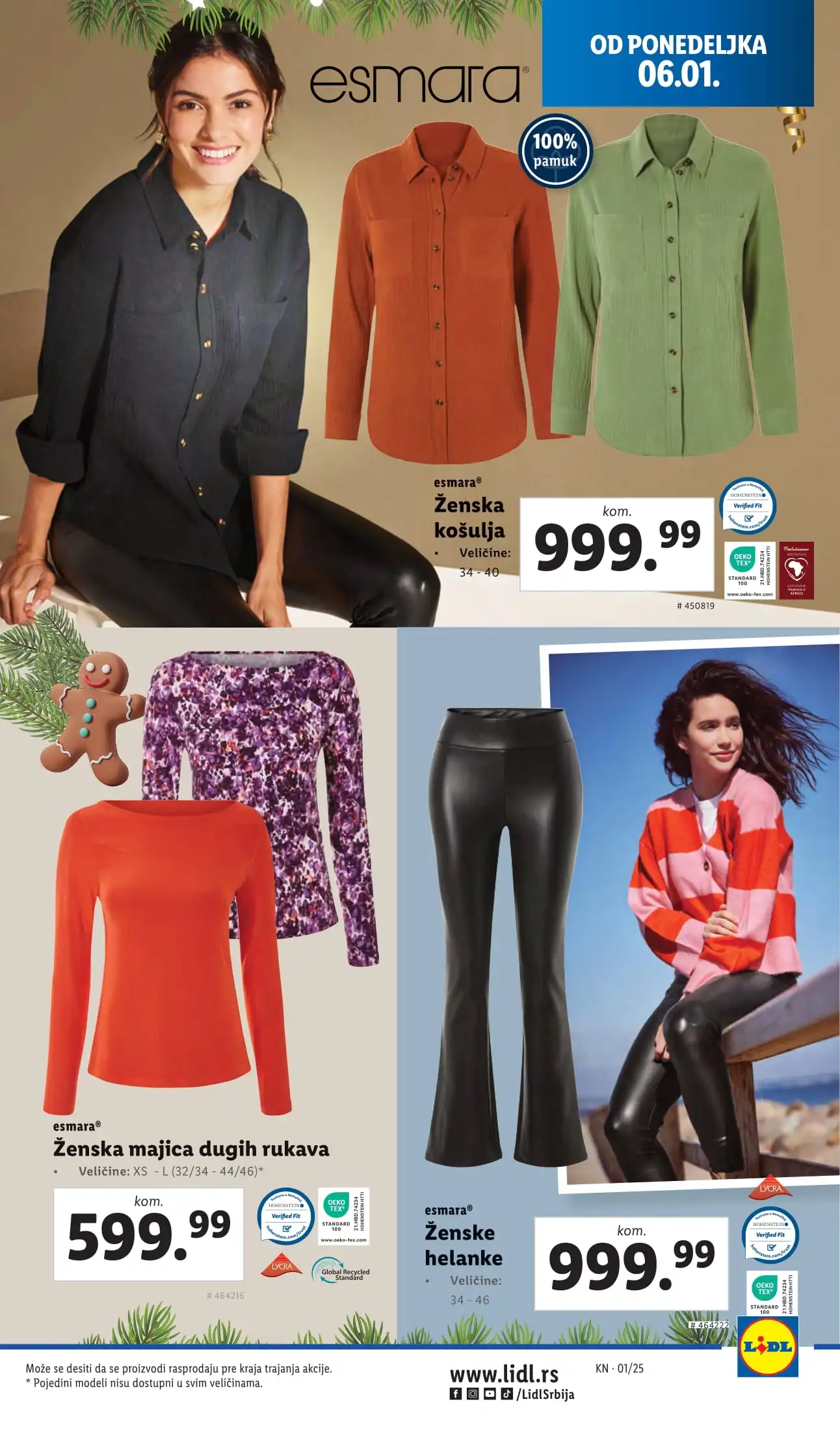 Lidl katalog NEPREHRANA 2-8.1.2025.