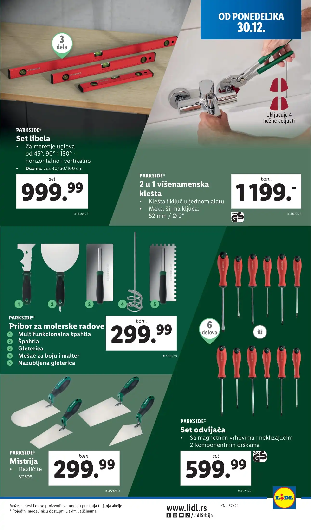 Lidl katalog NEPREHRANA 26-31.12.2024.