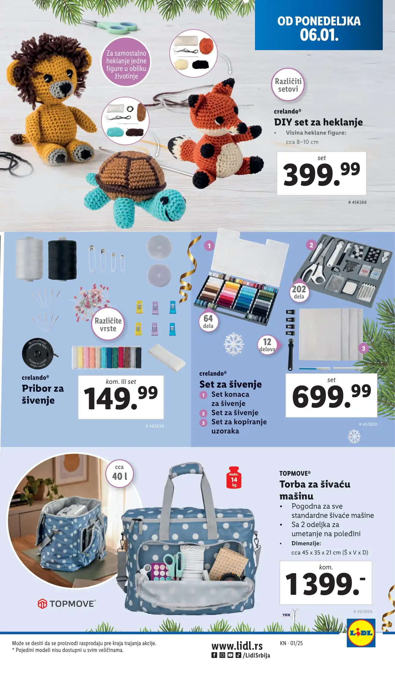 Lidl katalog NEPREHRANA 2-8.1.2025.