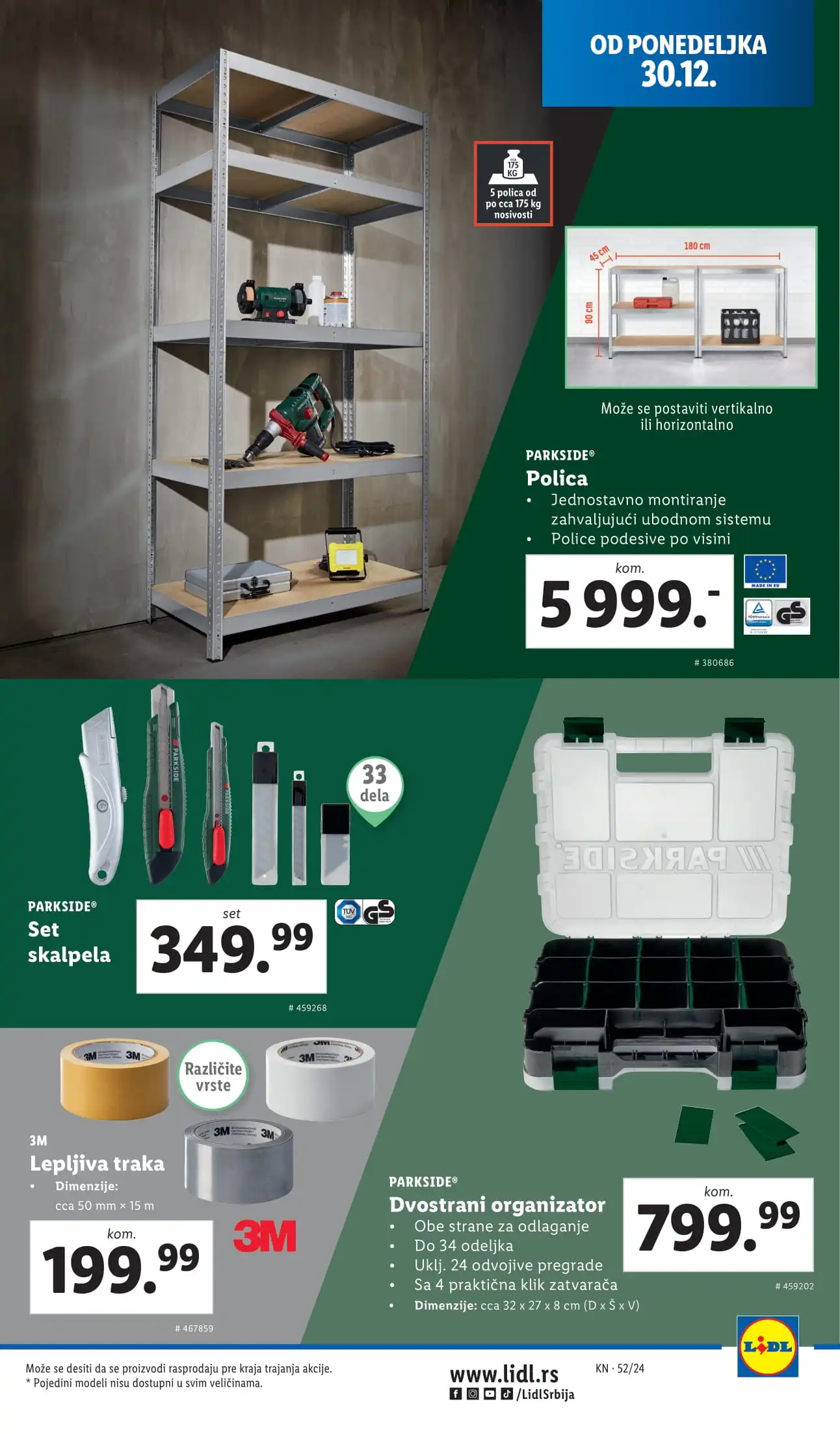 Lidl katalog NEPREHRANA 26-31.12.2024.